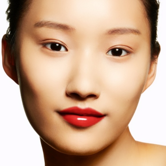 M.A.C. LUSTREGLASS SHEER-SHINE LIPSTICK Sexy Lustre glass lip flustered 557 NWT - Picture 8 of 15